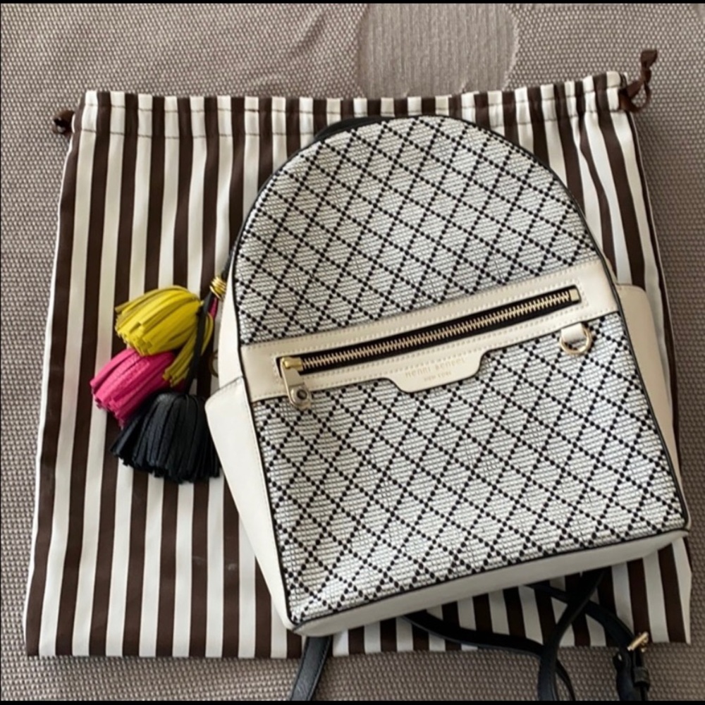 Henri Bendel backpack 12”H x9.5”W